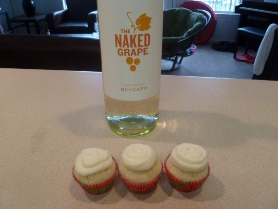 White Wine Cupcakes