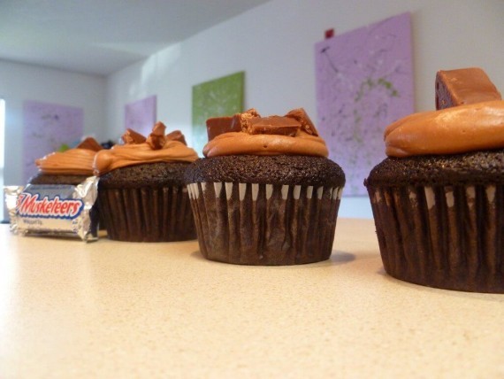 3 Musketeers Cupcakes