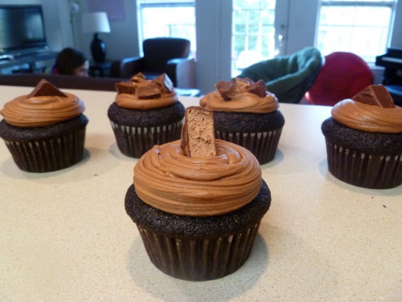 3 Musketeers Cupcakes