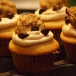 Chocolate Chip Cookie Dough Cupcakes