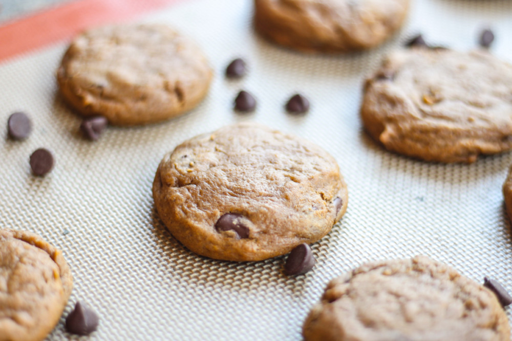 Pumpkin Chocolate Chip Cookies