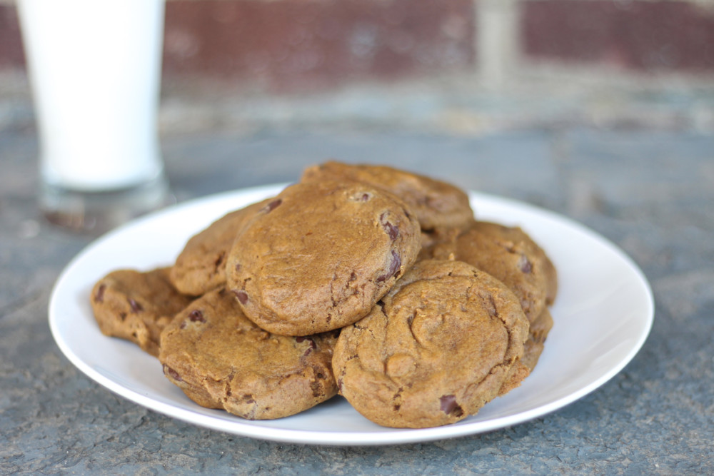 Pumpkin Chocolate Chip Cookies