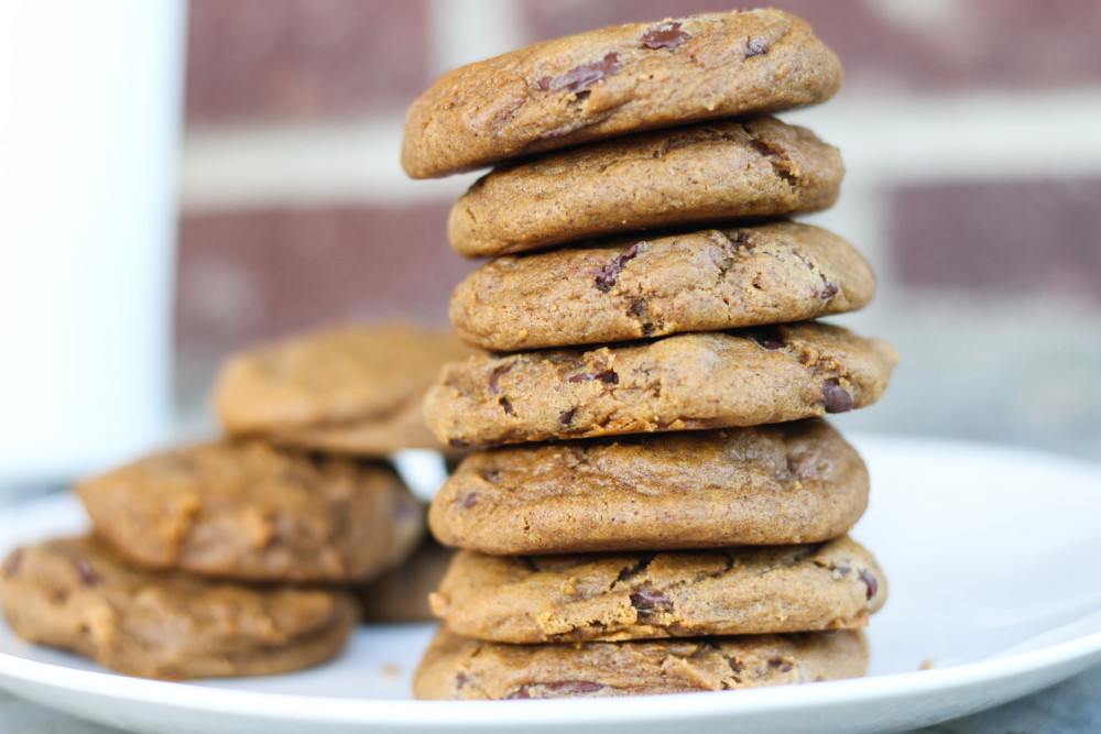 Pumpkin Chocolate Chip Cookies