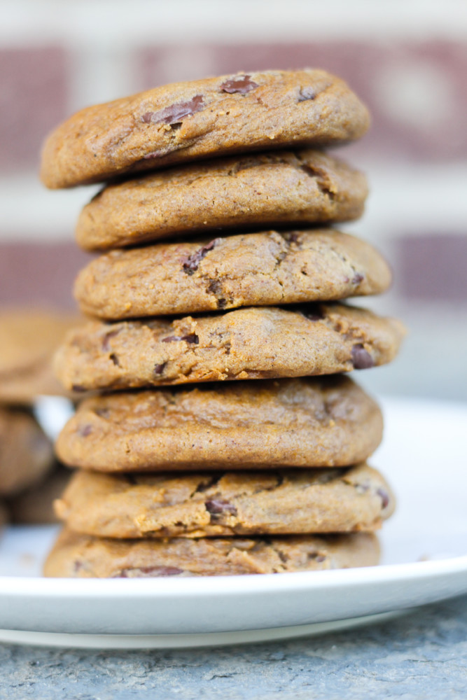 Pumpkin Chocolate Chip Cookies