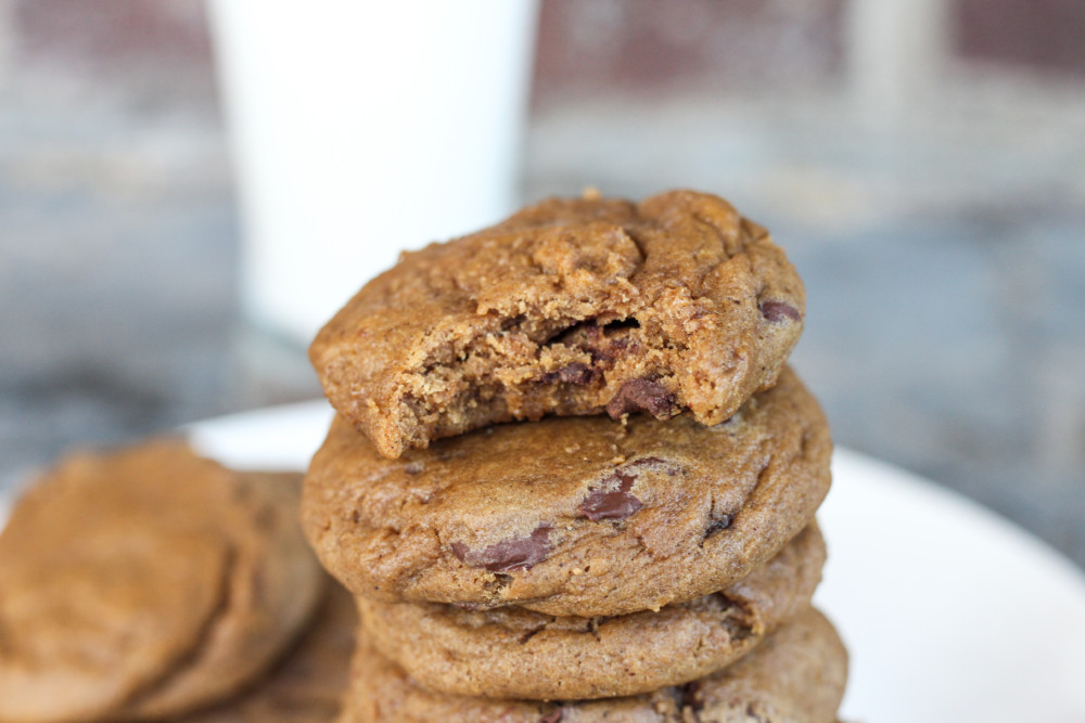 Pumpkin Chocolate Chip Cookies