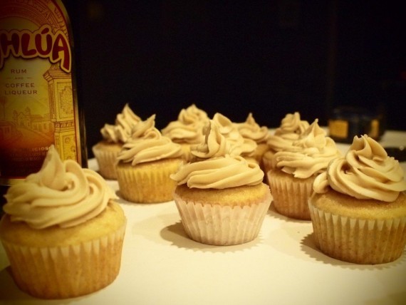 White Russian Cupcakes