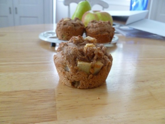 Apple Pear Muffins