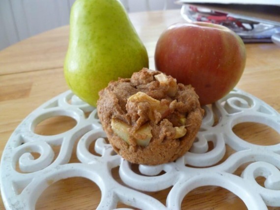 Apple Pear Muffins
