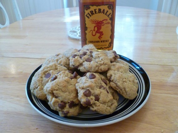 Fireball Whiskey Cookies