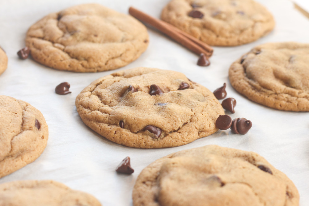 Fireball Whisky Brown Butter Chocolate Chip Cookies