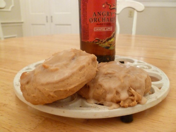caramel apple cookies