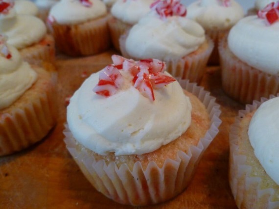 White Chocolate candy cake cupcakes