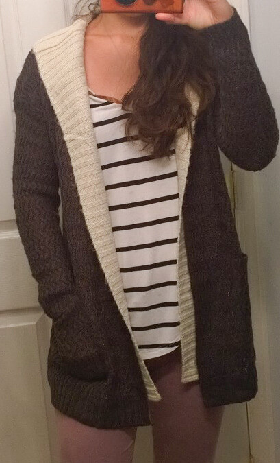 Jojo Open Cardigan front