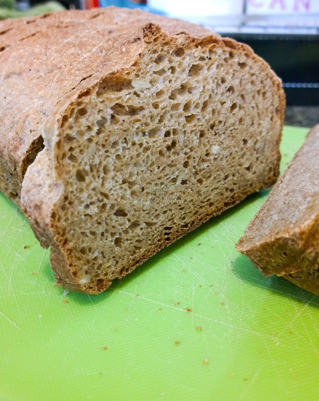 100% Whole Wheat Bread for people who suck at making bread