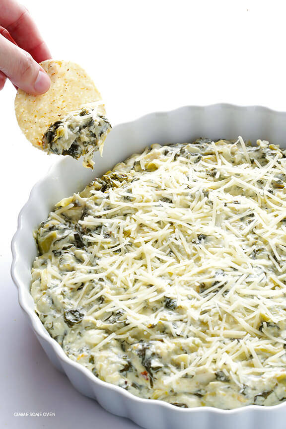 Slow Cooker Spinach Artichoke Dip