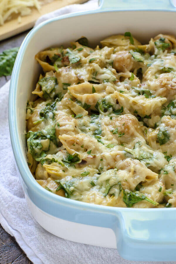 Spinach Artichoke Mac and Cheese