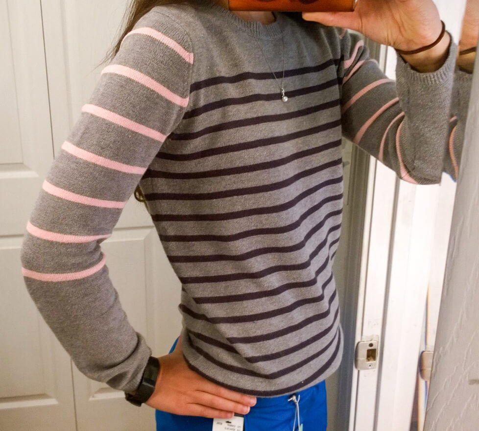 41Hawthorn Lizzy Colorblock Striped Sweater