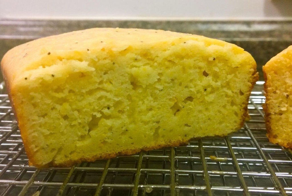 Orange Almond Poppy Seed Yogurt Cake 4