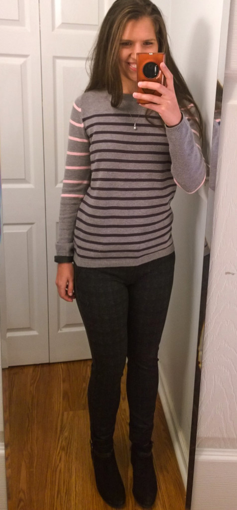 41Hawthorn Lizzy Colorblock Striped Sweater