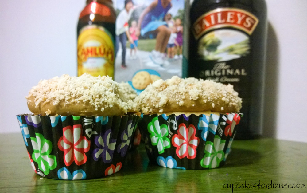 Buttered Toffee-tastic Cocktail Cupcakes