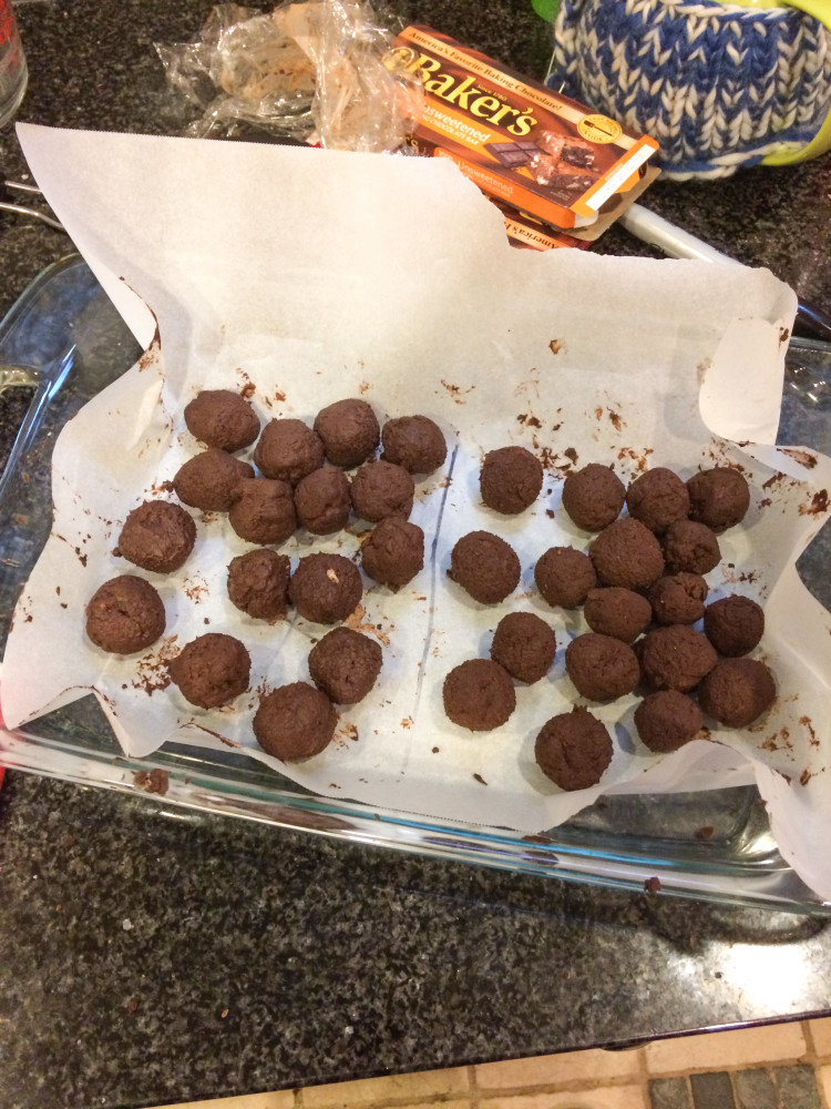 Bailey's Samoas Truffles
