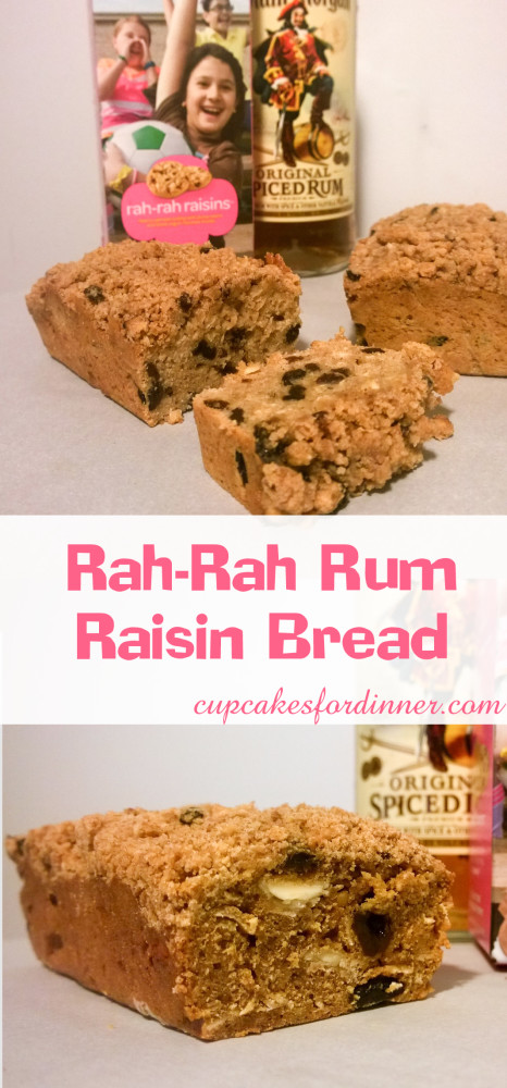 Rah-Rah Rum Raisin Bread