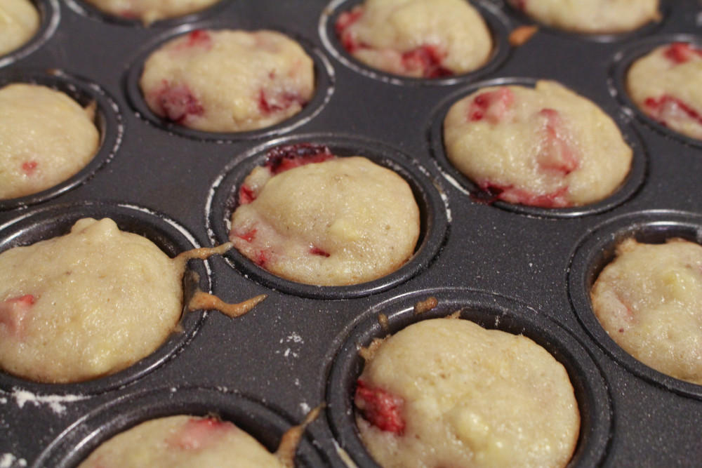 Cooked muffins