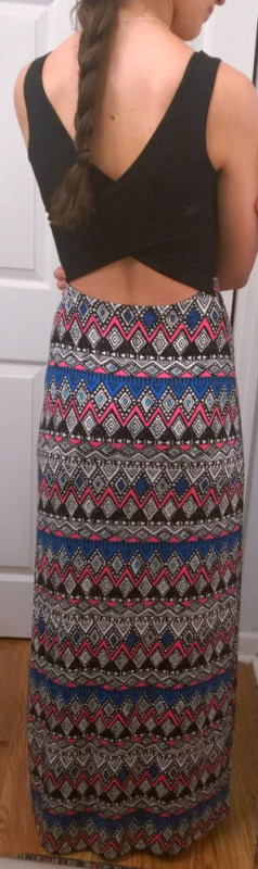 Mattie Crossback Maxi Dress