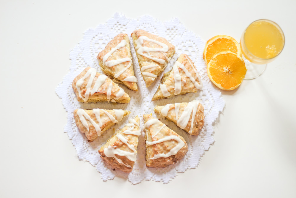 Mimosa Scones