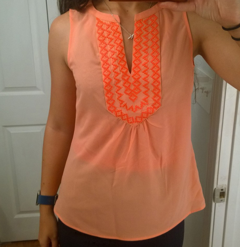 Jenson Embroidery Detail Top
