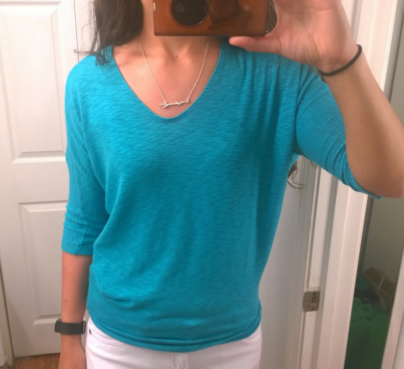 Bowie Solid Dolman Sleeve Top