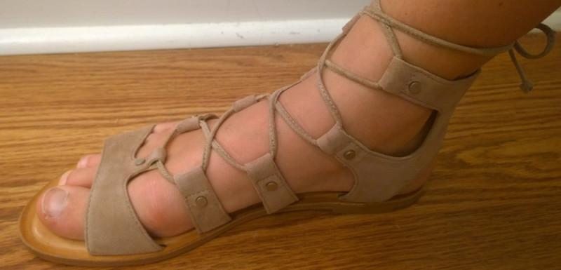 jasmyn lace up gladiator sandals
