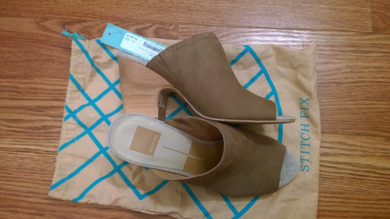 Tegan Peep-Toe Mules