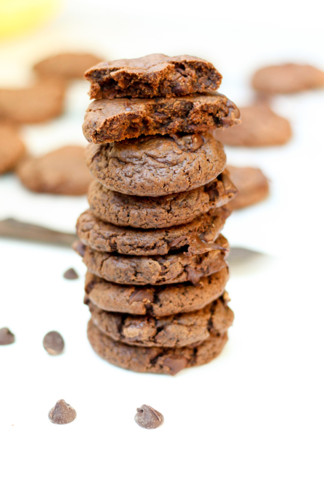 Chocolate Banana Cookies