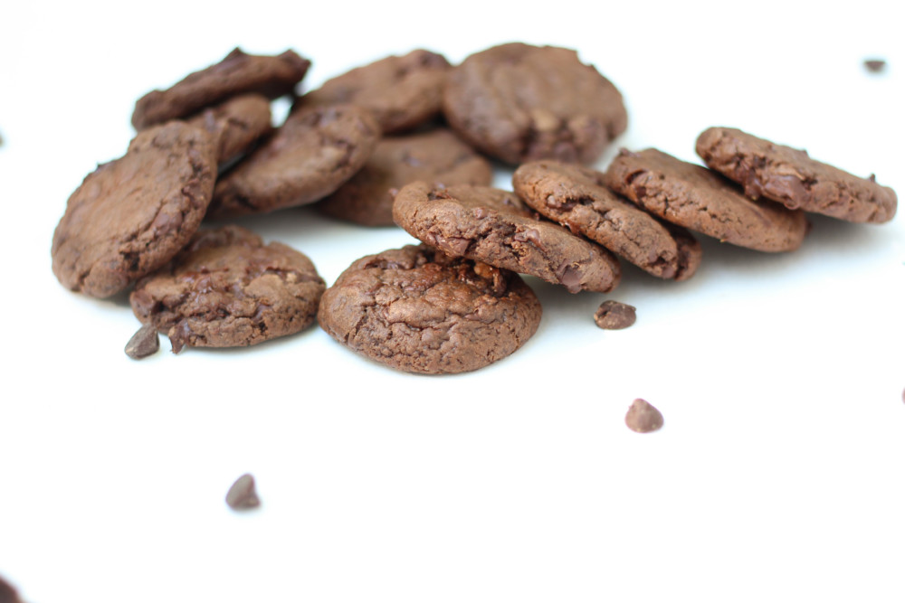 Double Chocolate Banana Cookies