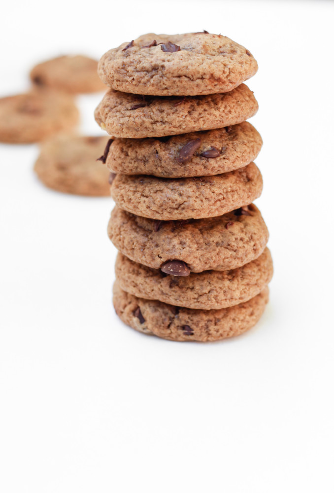 Chocolate Chip Banana Cookies