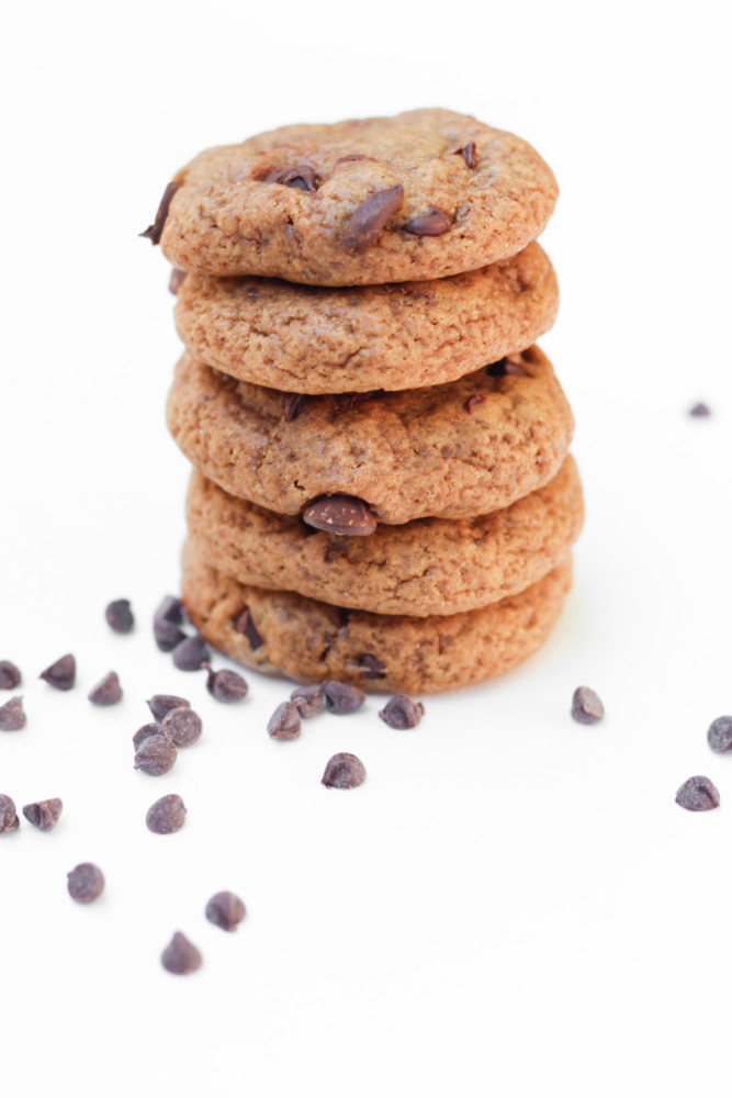 Chocolate Chip Banana Cookies