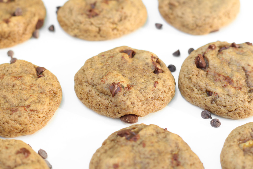 Chocolate Chip Banana Cookies – with the perfect hint of cinnamon