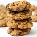 Chocolate Cherry Oatmeal Cookies