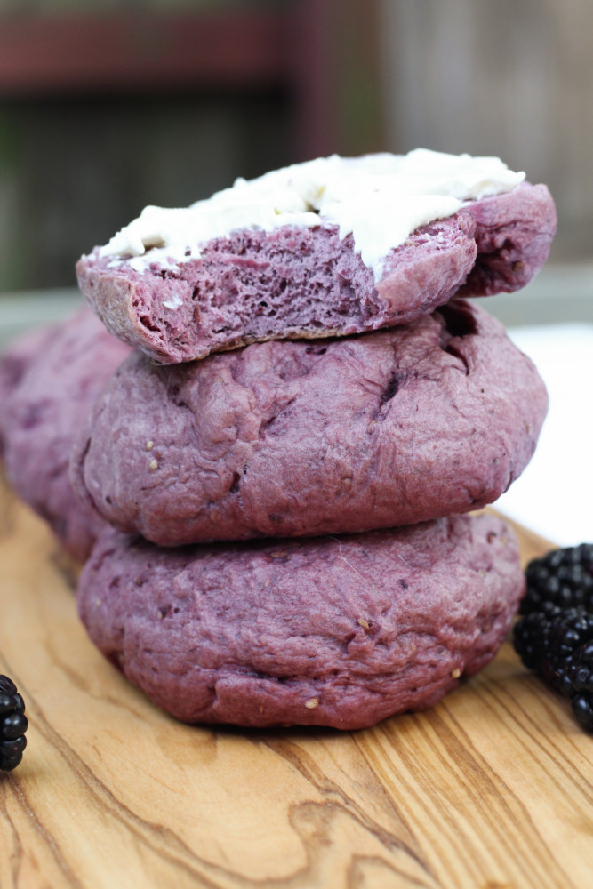 Blackberry Bagels