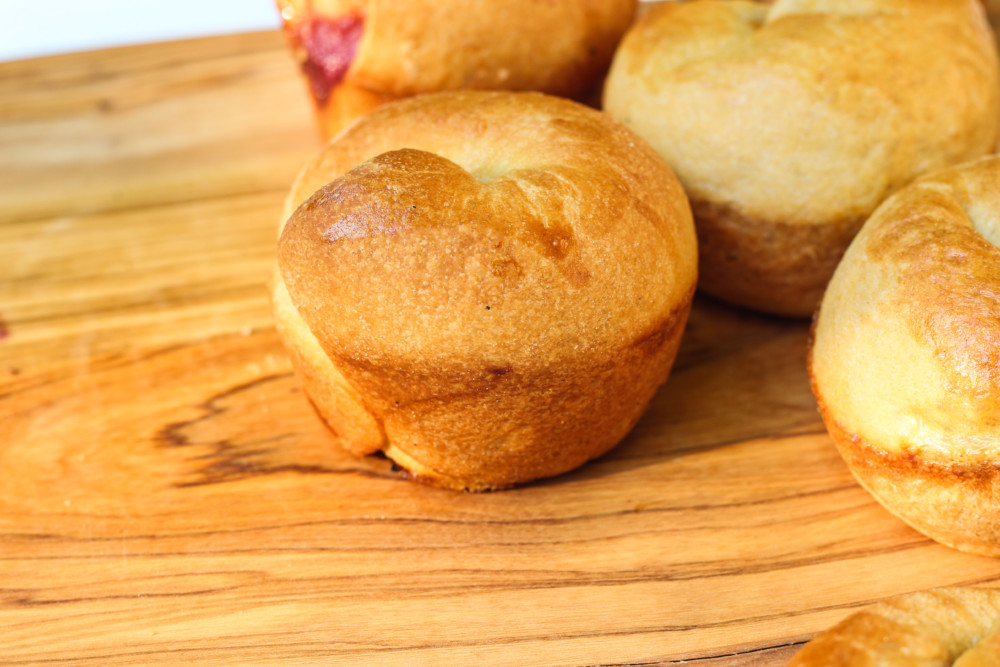 Whole Wheat Brioche Rolls