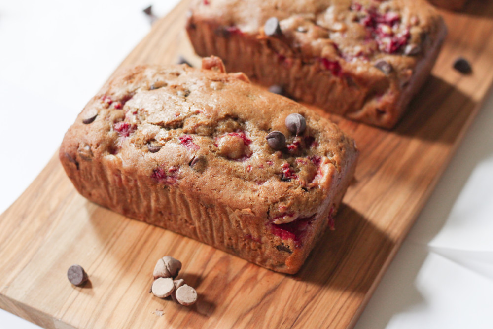 Raspberry Chocolate Chip Bread