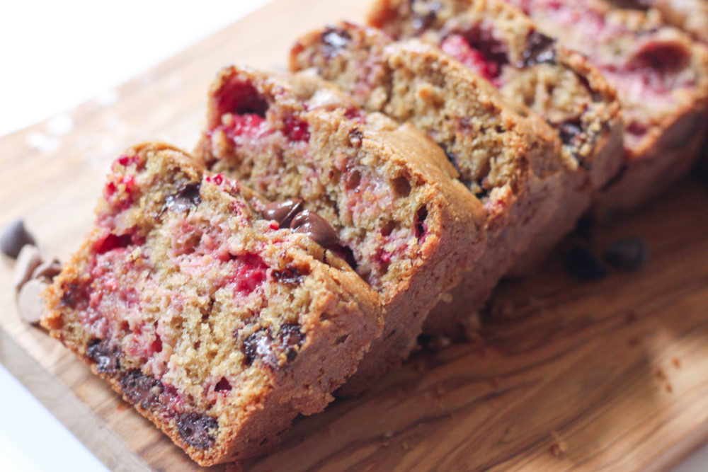 Raspberry Chocolate Chip Bread