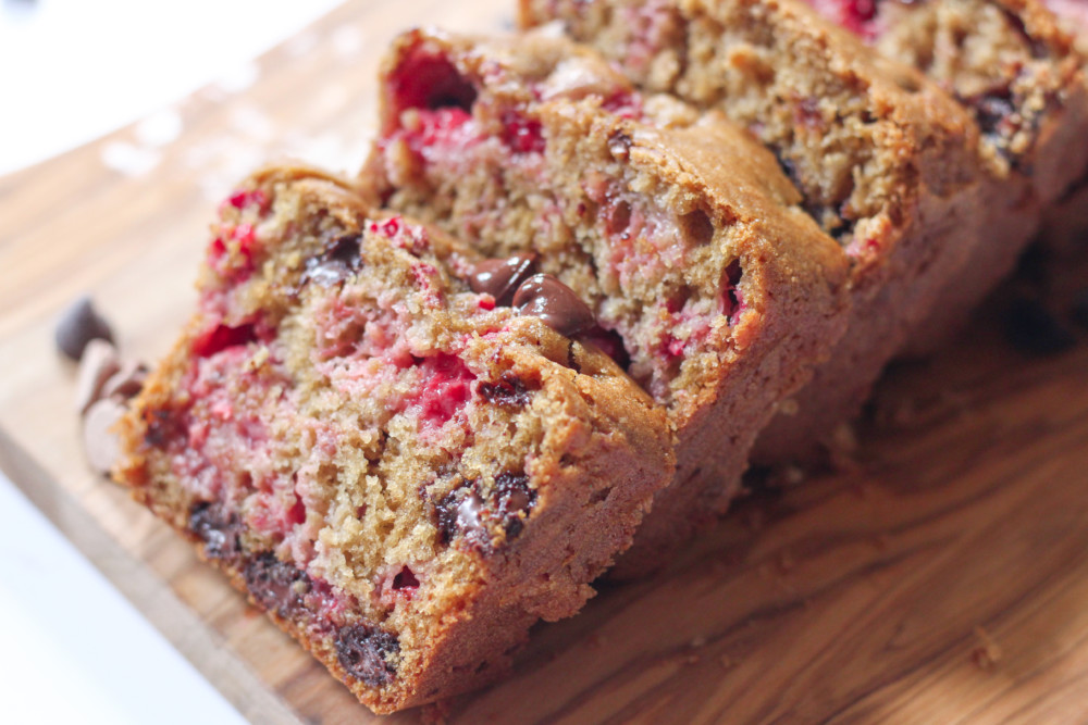 Raspberry Chocolate Chip Bread