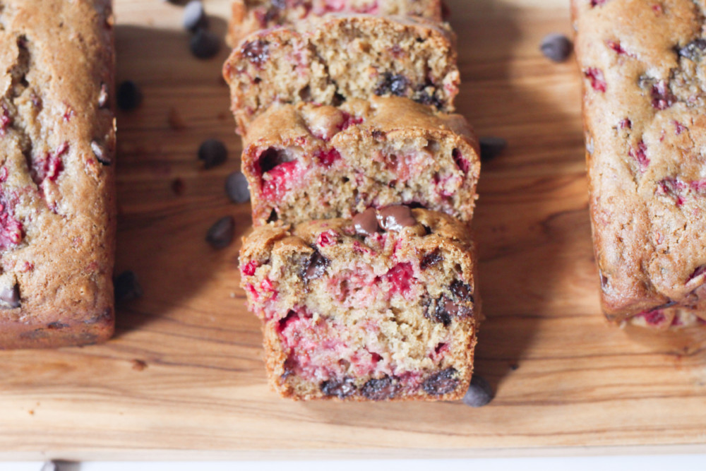 Raspberry Chocolate Chip Bread