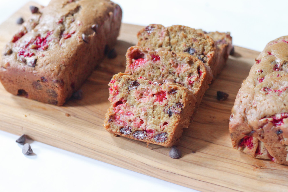 Raspberry Chocolate Chip Bread