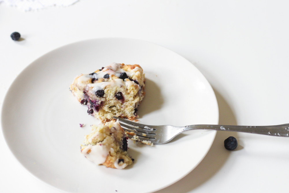 Blueberry Lemon Lime Mint Scones