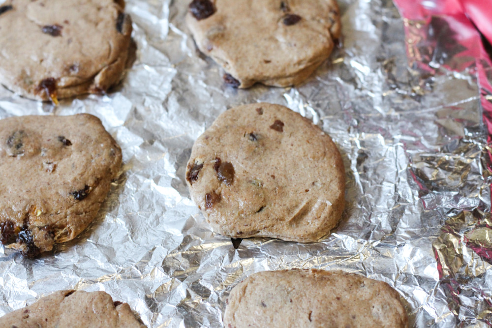 Whole Wheat Cinnamon Raisin English Muffins