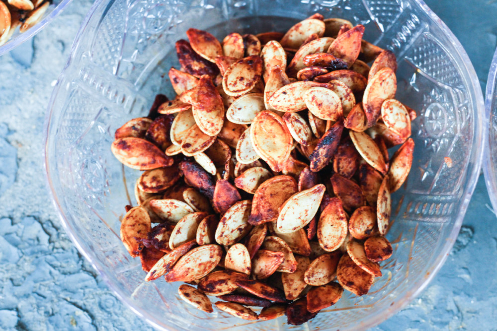 Smoked Paprika Pumpkin Seeds