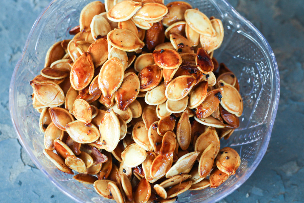 Maple Bacon Pumpkin Seeds